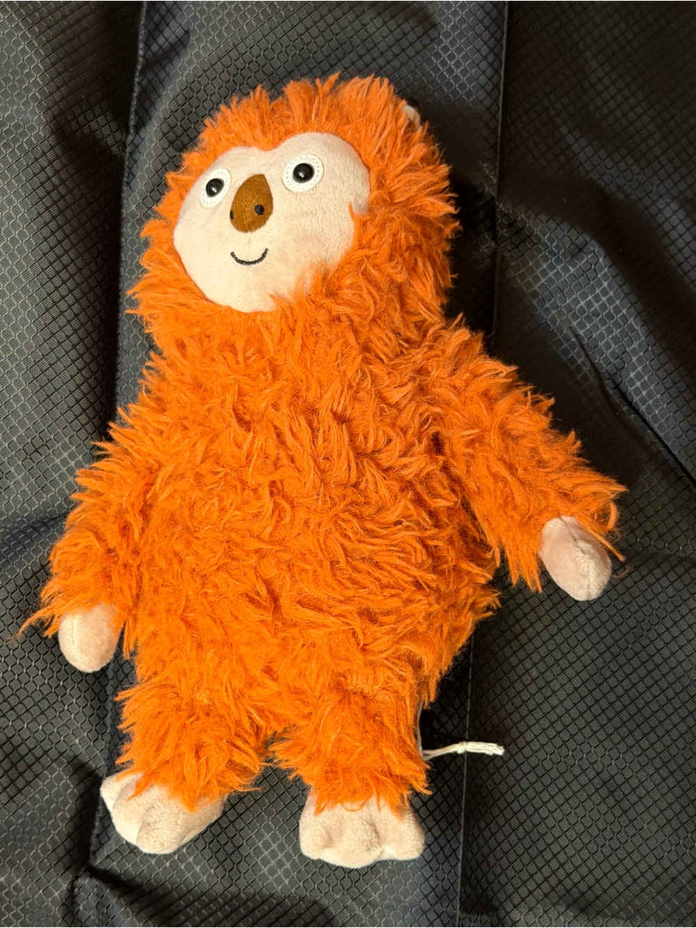 Jellycat Orange Furry Sloth Plush Small Pet Toy